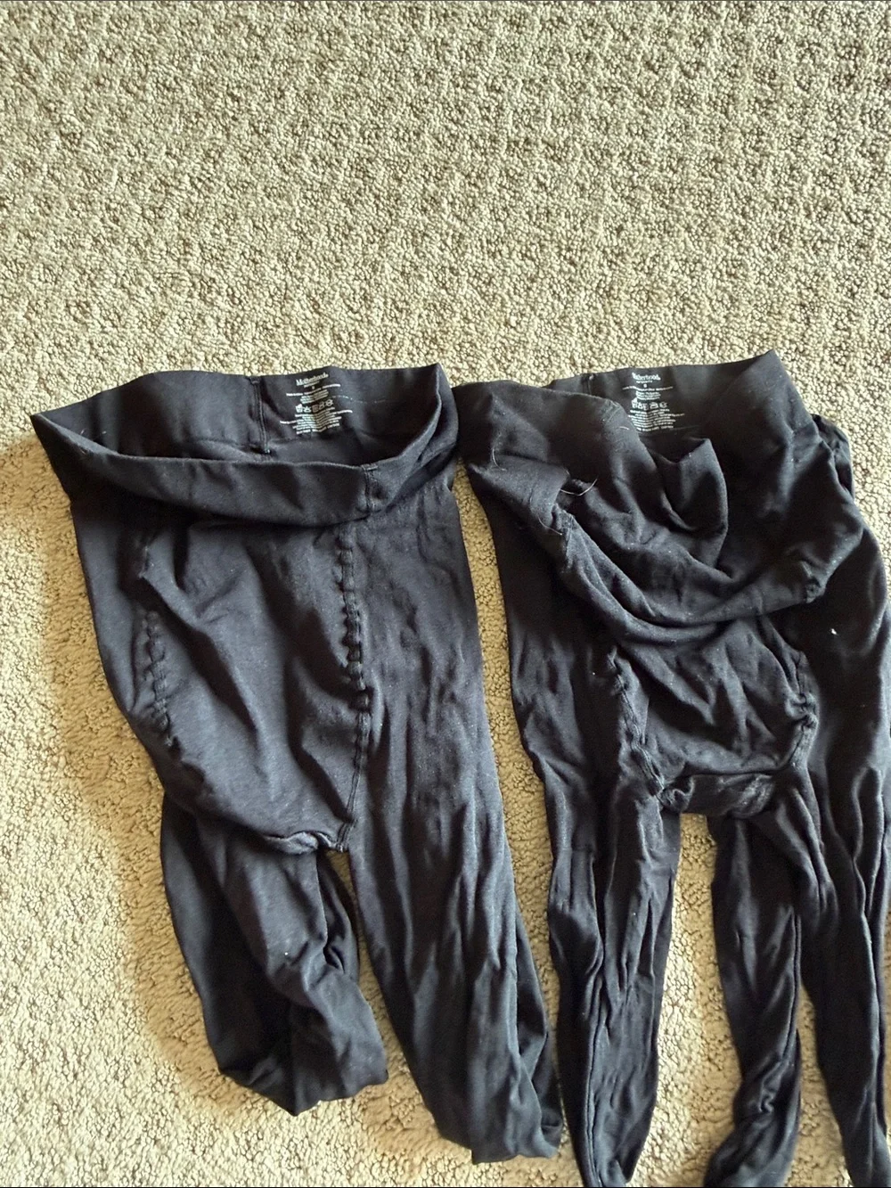 Motherhood Maternity Black Maternity Tights